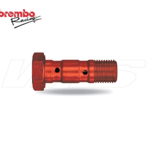 BREMBO RACING DOBLE TORNILLO BANJO M10X1,25 UNIVERSAL ALUMINIO